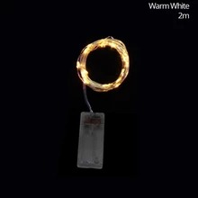 Christmas Decorationled Copper Wire String Lights Battery Box