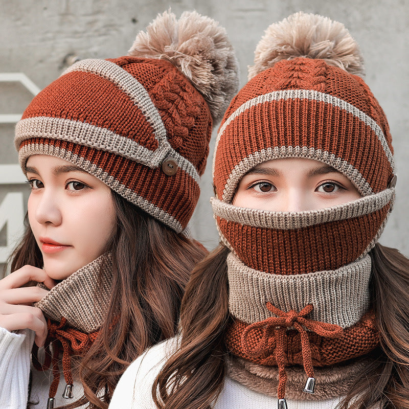 Plus Velvet Thick Bib Mask – Women's Fashion