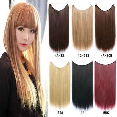 22 Inches Invisible Wire No Clips in Hair Extensions Secret Fish Line