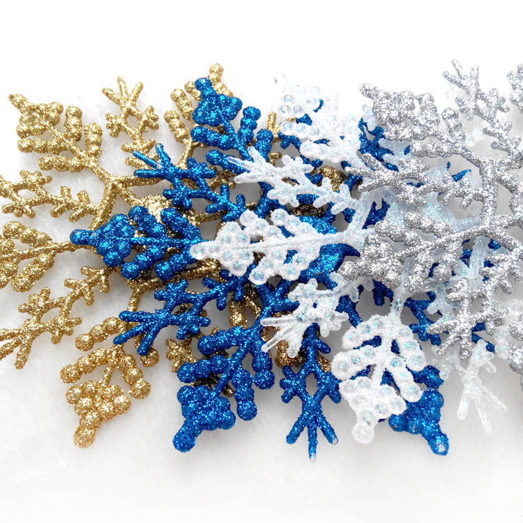 Christmas Decorations Acrylic 10CM Snowflakes Necessities Tree