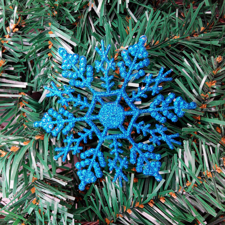 Christmas Decorations Acrylic 10CM Snowflakes Necessities Tree