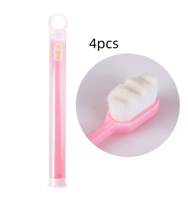 Ultra-Fine Super Soft Bristle Toothbrush - Gentle Gum Care