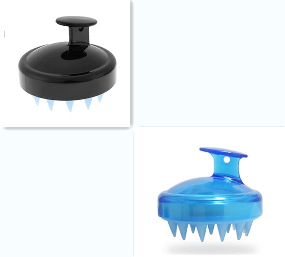 Silicone Shampoo Brush Massage Scalp Hair
