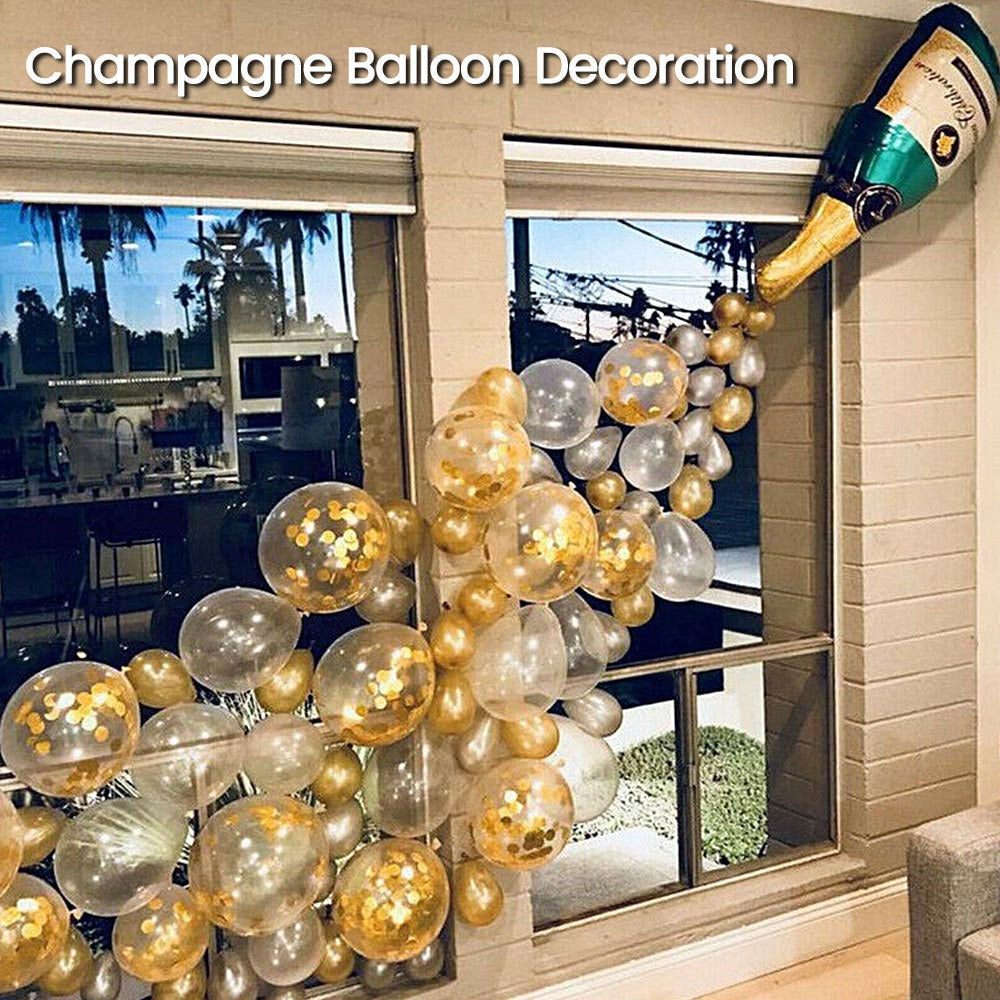 Christmas Birthday Party Aluminum Film Balloon Decoration | Xmas Holiday Decor