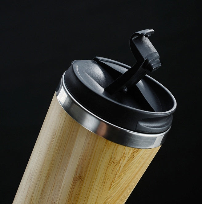 Bamboo Fiber Coffee Cup - Reusable Eco Travel Mug