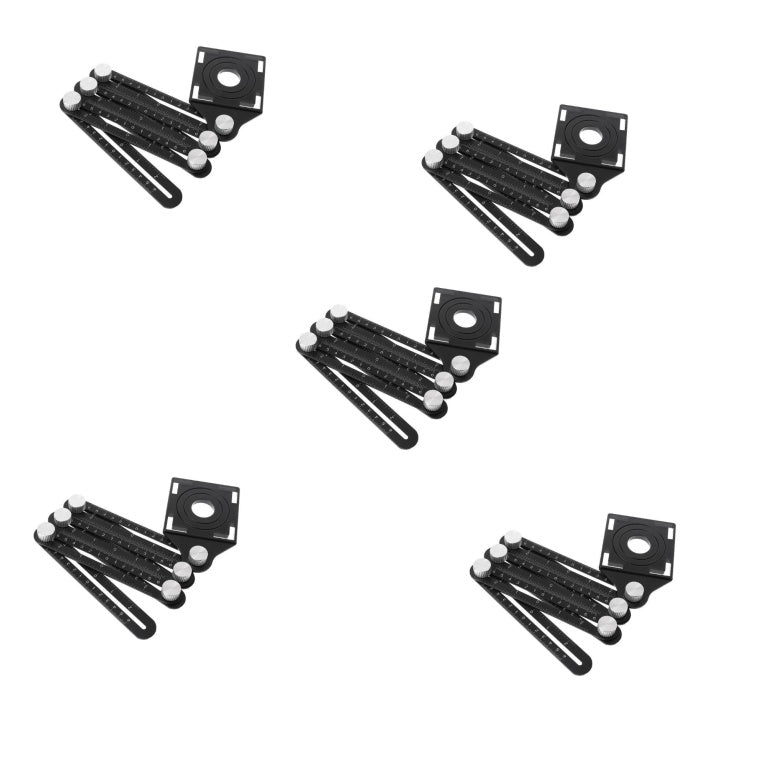 Aluminum Alloy 6-Level Folding Laptop Stand - Adjustable Angle