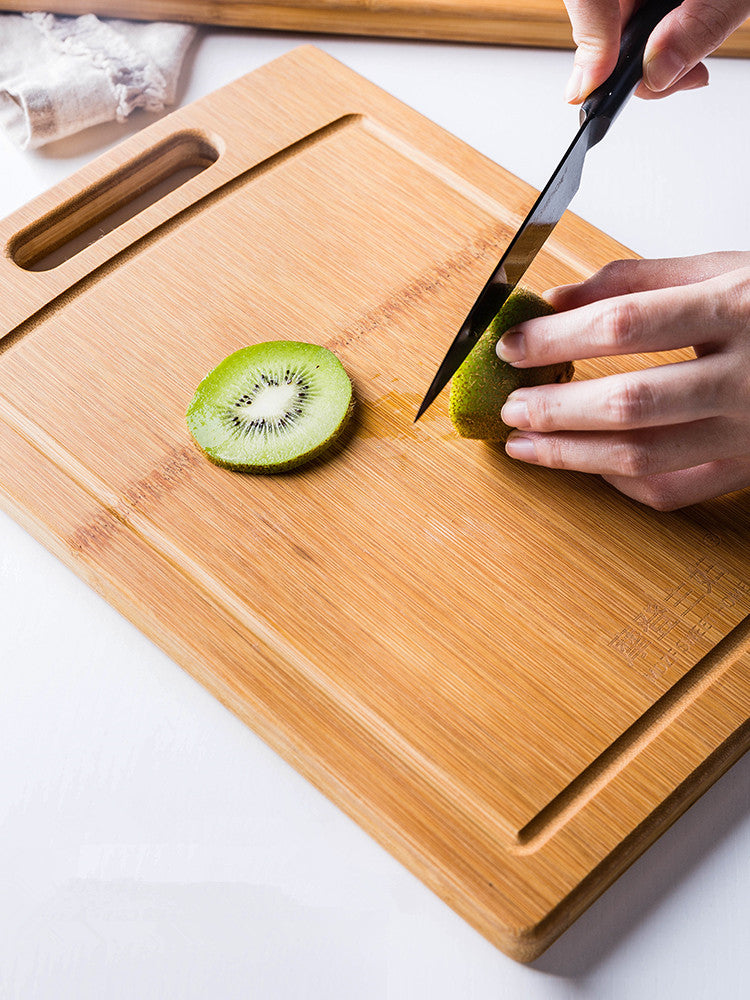 Bamboo Cutting Board - Fruit & Meat Chopping Board for Kitchen