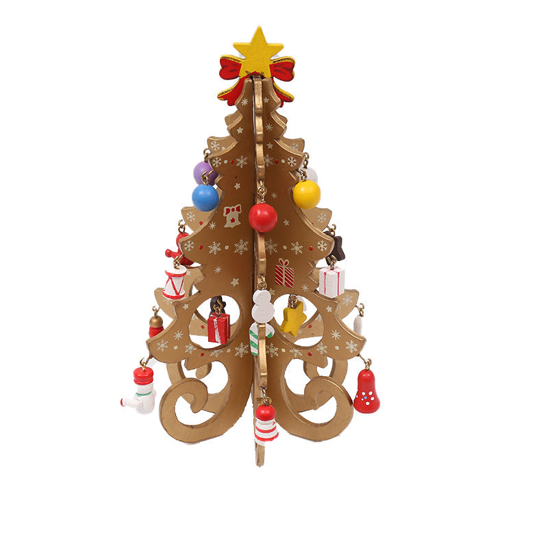 Christmas Tree Scene Decoration | Xmas Holiday Decor