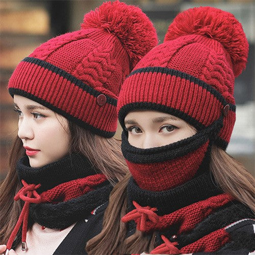 Plus Velvet Thick Bib Mask – Women's Fashion