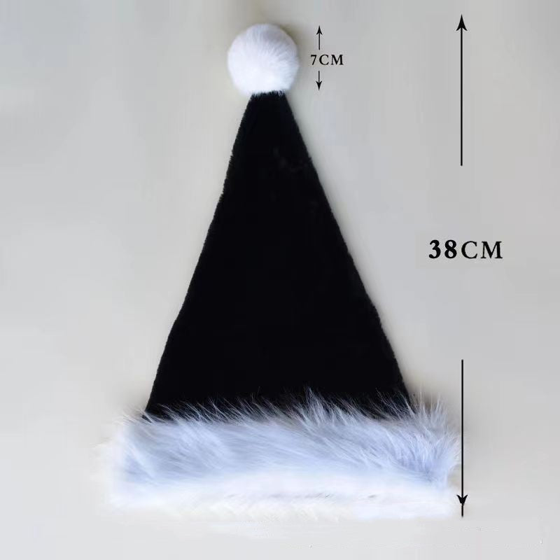 Christmas Decorations Red Plush Hat | Holiday Gift