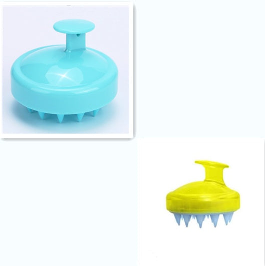 Silicone Shampoo Brush Massage Scalp Hair