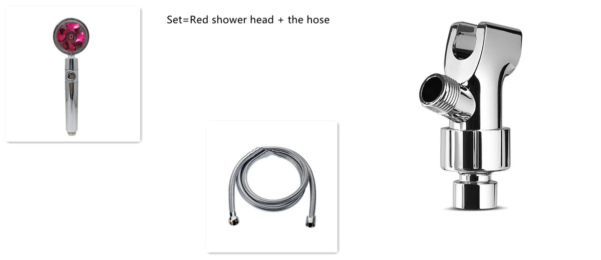360° Rotating Water Saving Shower Head - High Pressure Rain Spray Nozzle
