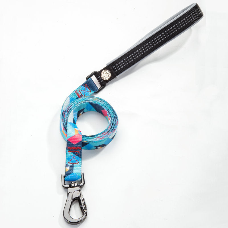 Printed Dog Leash 150 cm - Durable Polyester Lead for Small, Medium & Large Dogs