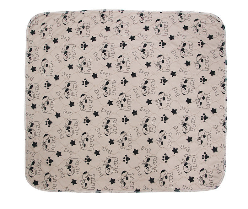 3-Layer Waterproof Pet Pee Pad - Reusable Absorbent Dog Mat