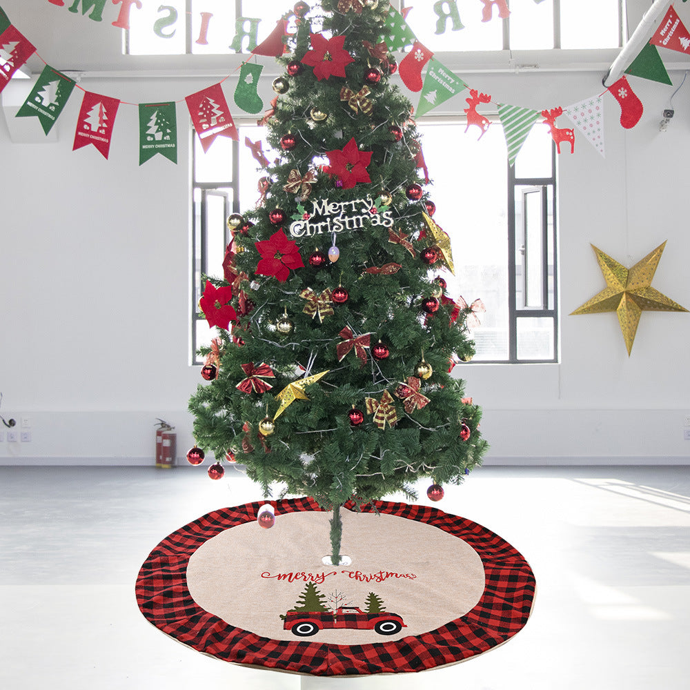 Christmas Plaid Tree Dress | Holiday Gift