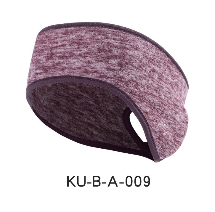 Winter Running Horsetail Hole Earmuffs Windproof and Cold