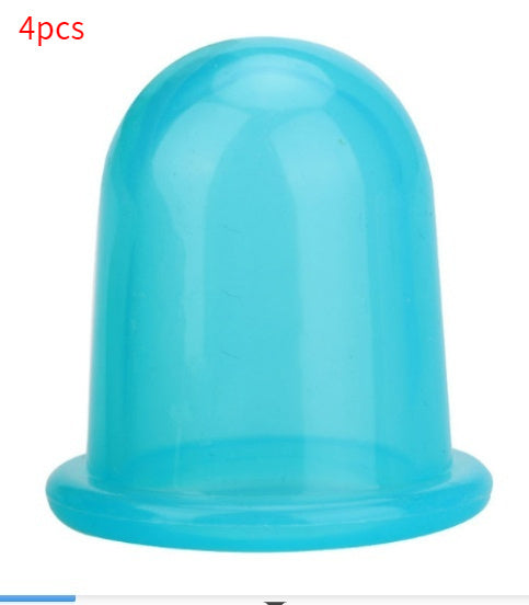 Silicone Cupping Health Care Tank Vacuum Meridian Transparent Medium