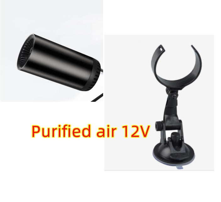 12V Car Heater & Defroster - Windshield Warm Air Blower