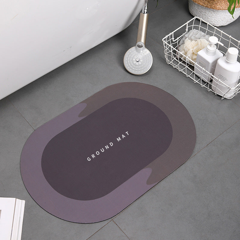 Super Absorbent Quick-Dry Bath Mat - Non-Slip Shower Rug
