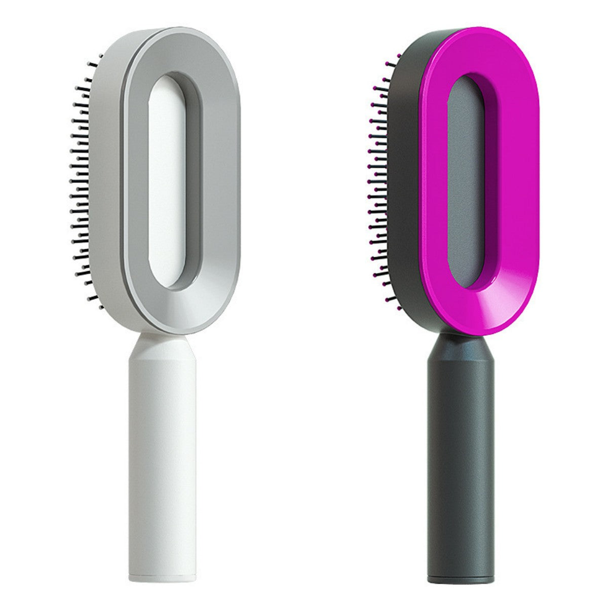 Self Cleaning Hair Brush for Women One-Key Loss Airbag Massage Scalp