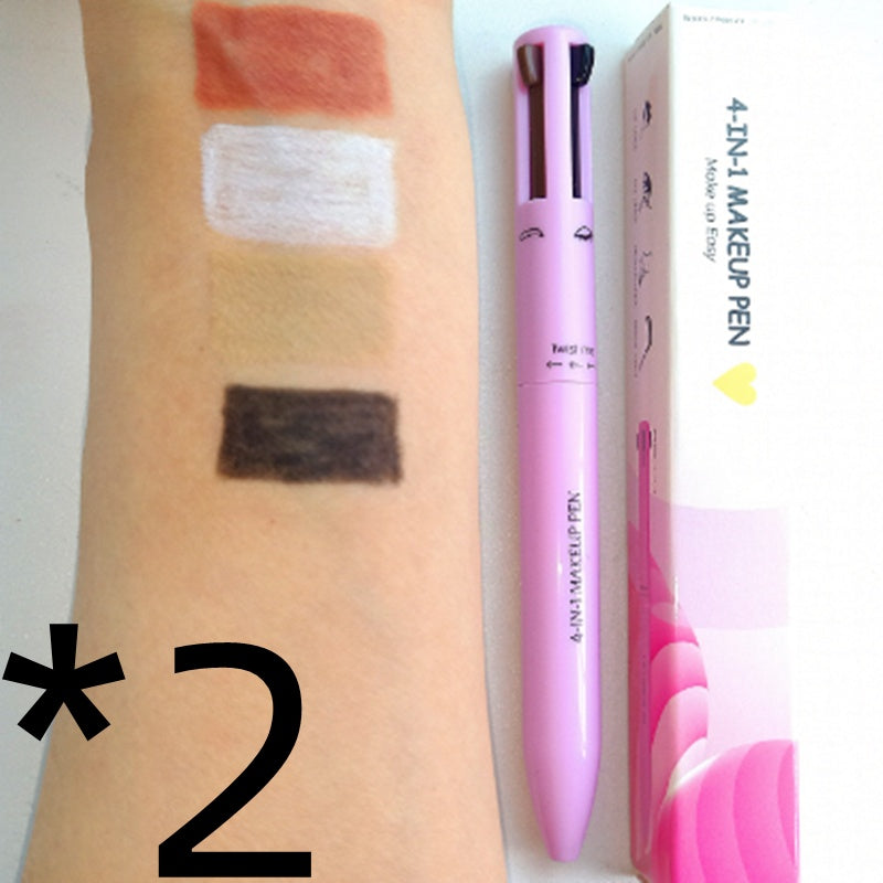 4-in-1 Four Color Eyebrow Pencil - Multi-Shade Brow Pen