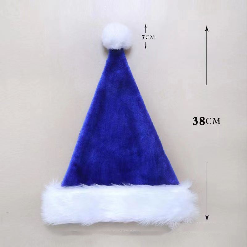 Christmas Decorations Red Plush Hat | Holiday Gift