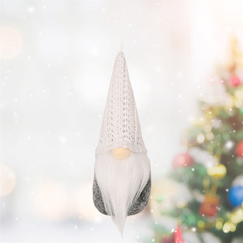 Christmas Decorations Knitted Small Pendant | Xmas Holiday Decor