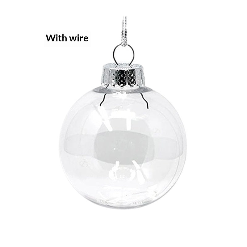 Christmas Transparent Ball | Xmas Holiday Decor