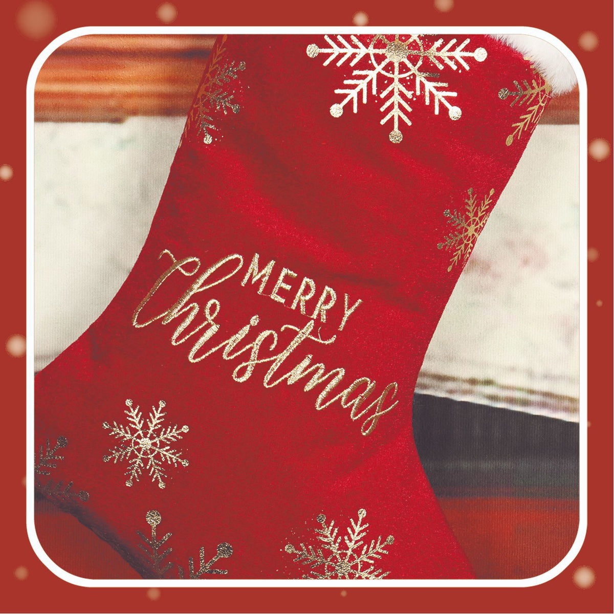Christmas Decorative Stockings Embroidery Candy | Xmas Holiday Decor