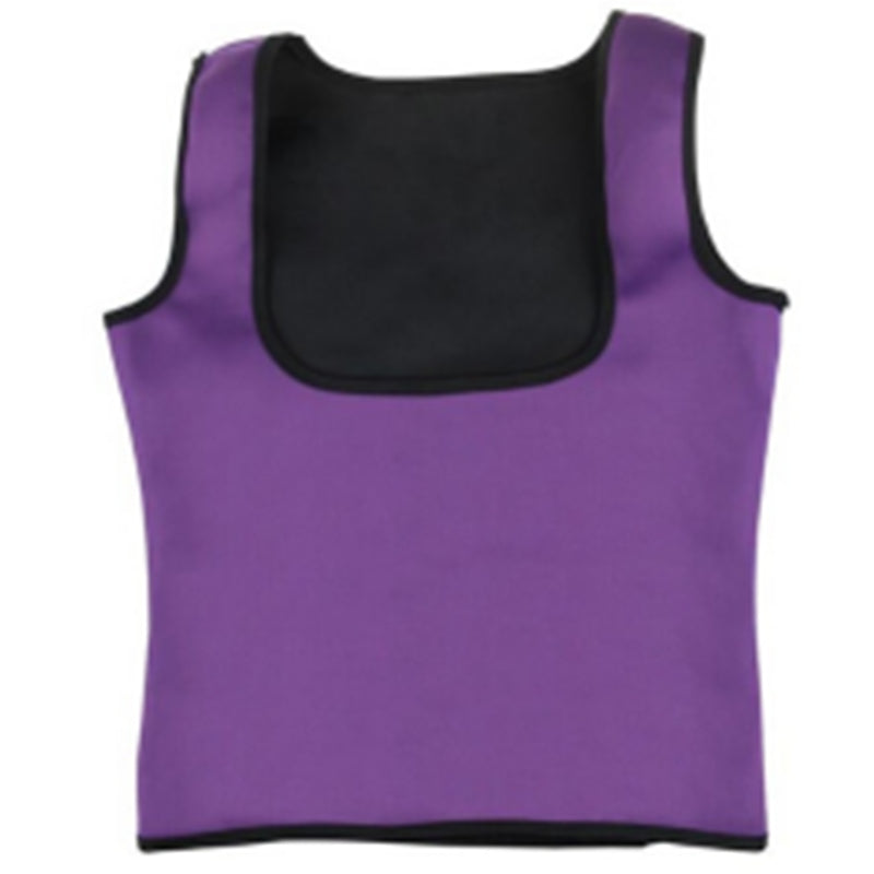 Women Neoprene Shaperwear Waist Traine Push Up Vest Tummy Belly