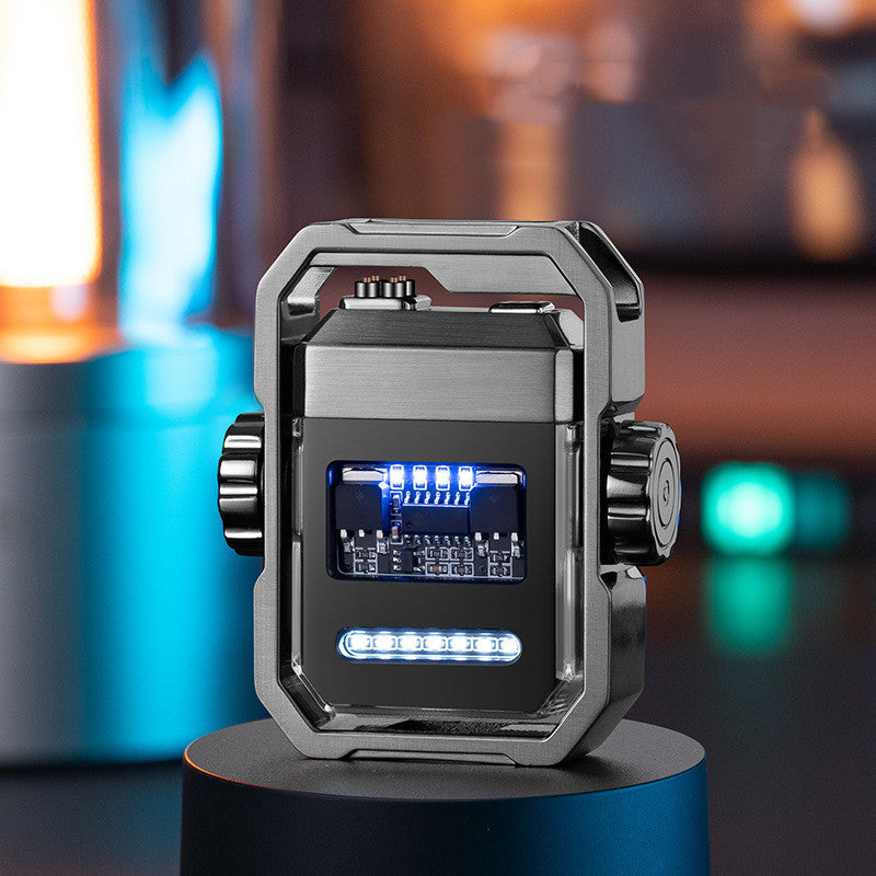 Double Arc Pulse Lighter - Windproof Outdoor Plasma Lighter