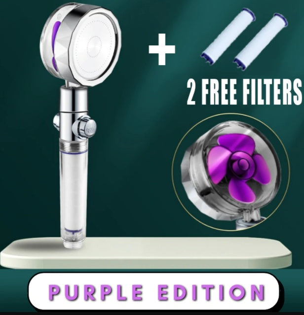 360° Rotating Water Saving Shower Head - High Pressure Rain Spray Nozzle