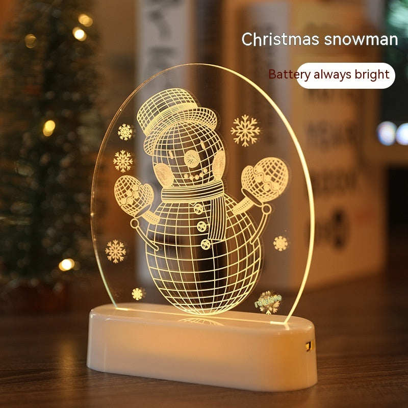 Christmas Decorations Night Light | Xmas Holiday Decor