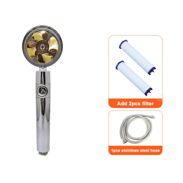 360° Rotating Water Saving Shower Head - High Pressure Rain Spray Nozzle