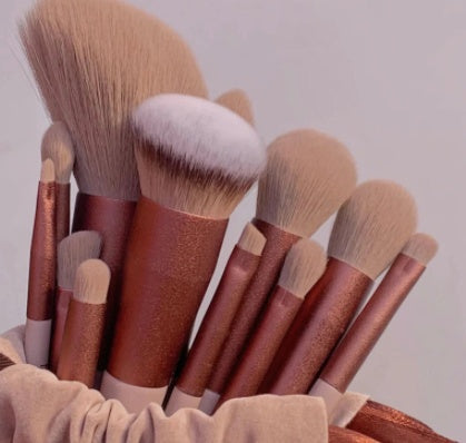 13Pcs Makeup Brush Set Make Up Concealer Blush Powder Eye Shadow