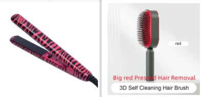 Self Cleaning Hair Brush for Women One-Key Loss Airbag Massage Scalp