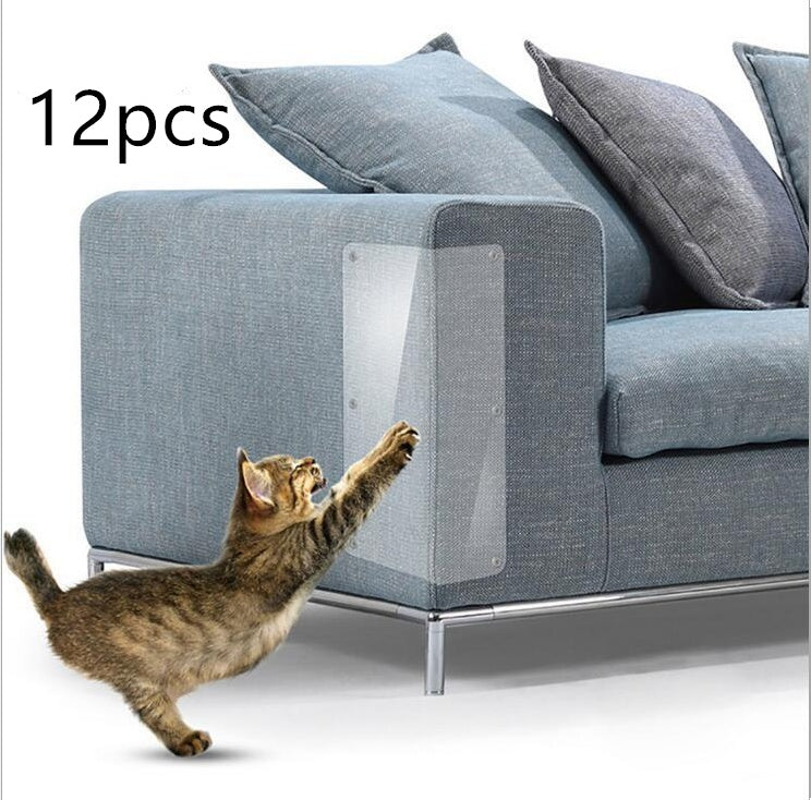 Cat Scratch Furniture Protector Pads - Anti-Scratch Sofa Guard Tape (Multi-Pack)