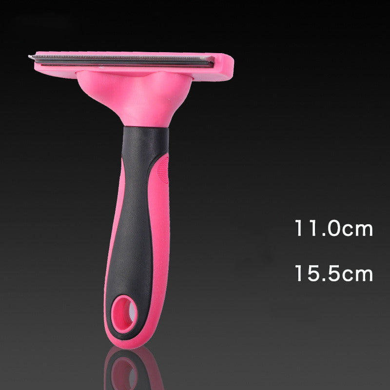 Pet Detangling Brush - Ergonomic Dog & Cat Grooming Comb