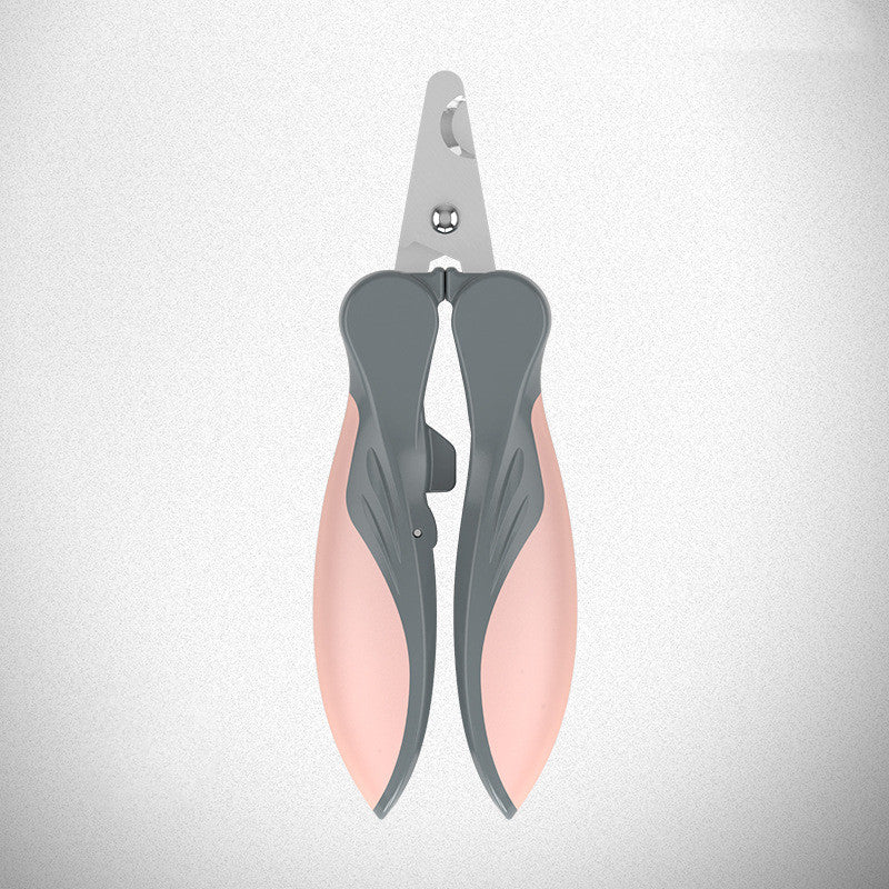 Pet Nail Clippers - Stainless Steel Dog & Cat Claw Trimmer with Soft Grip