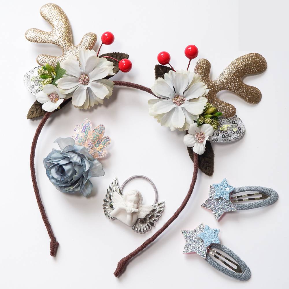 Christmas Hair Accessories | Xmas Holiday Decor