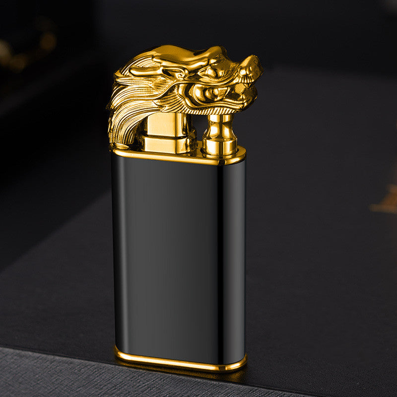 Crocodile and Dolphin Design Butane Lighter