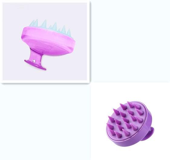 Silicone Shampoo Brush Massage Scalp Hair