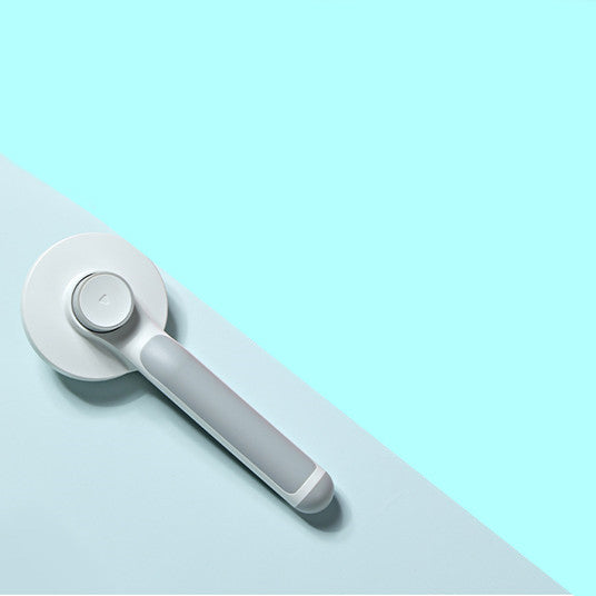 Round Handle Self-Cleaning Slicker Brush - 135° Pins Pet Dematting Comb