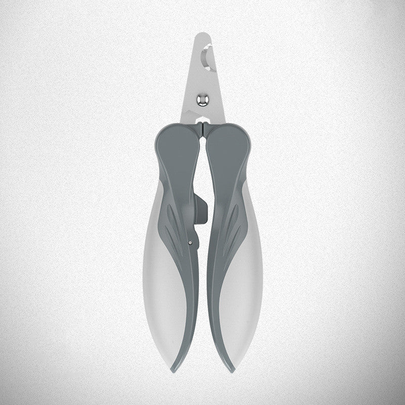 Pet Nail Clippers - Stainless Steel Dog & Cat Claw Trimmer with Soft Grip