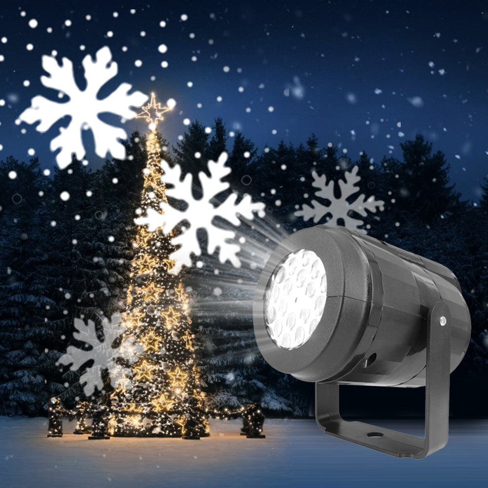 Christmas LED Snowflake Projection Light