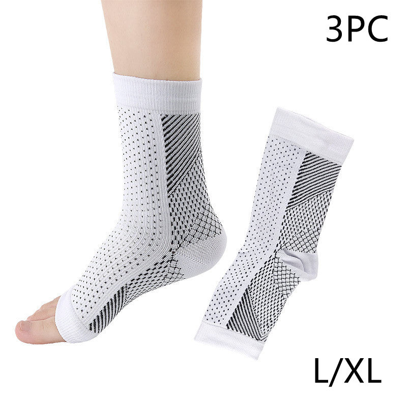 Invisible Heel Compression Socks - Plantar Support Ankle Sleeves