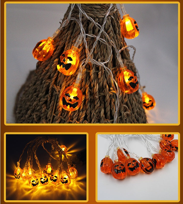 Halloween Decoration Pumpkin Light LED String Lantern