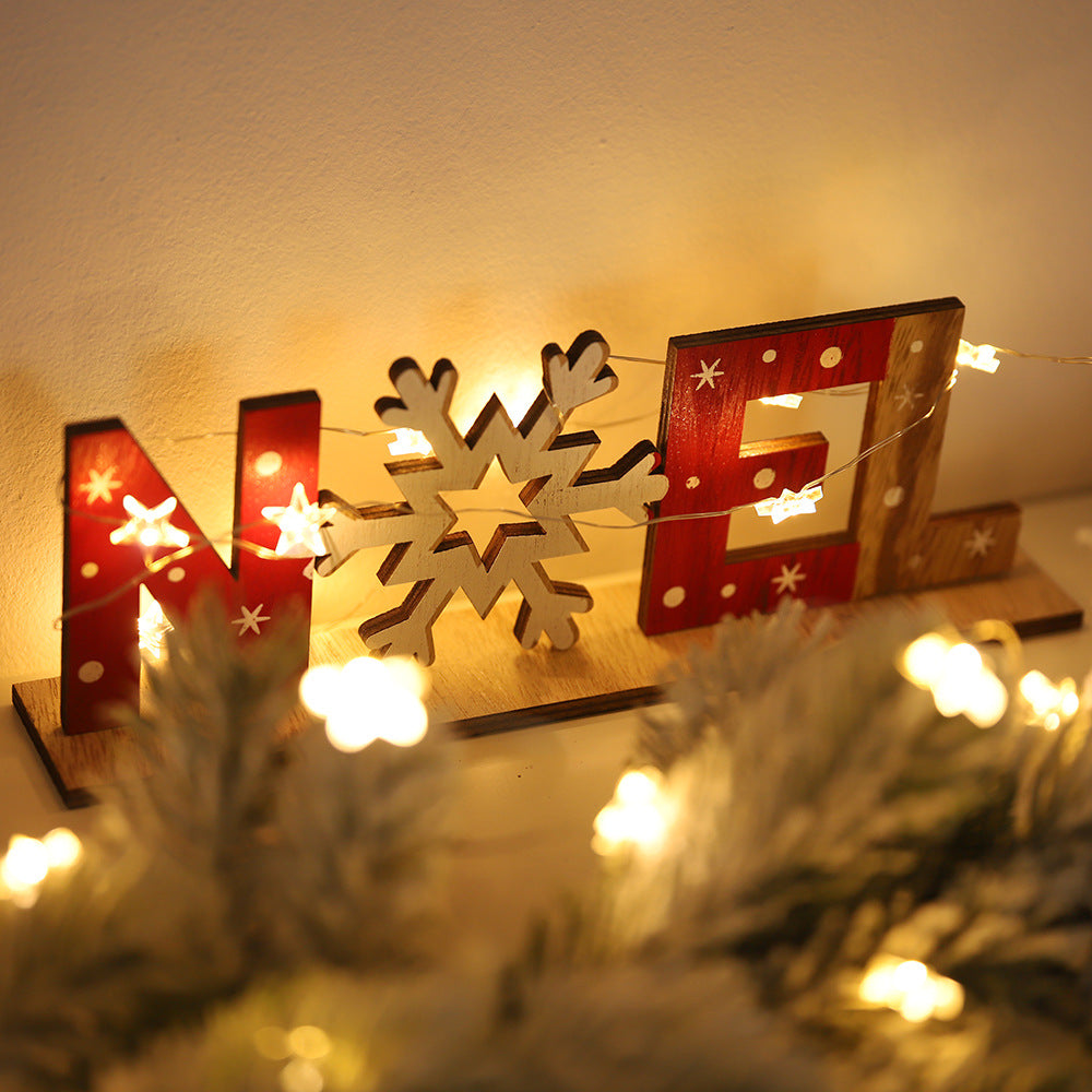 Christmas Wooden Ornament | Xmas Holiday Decor