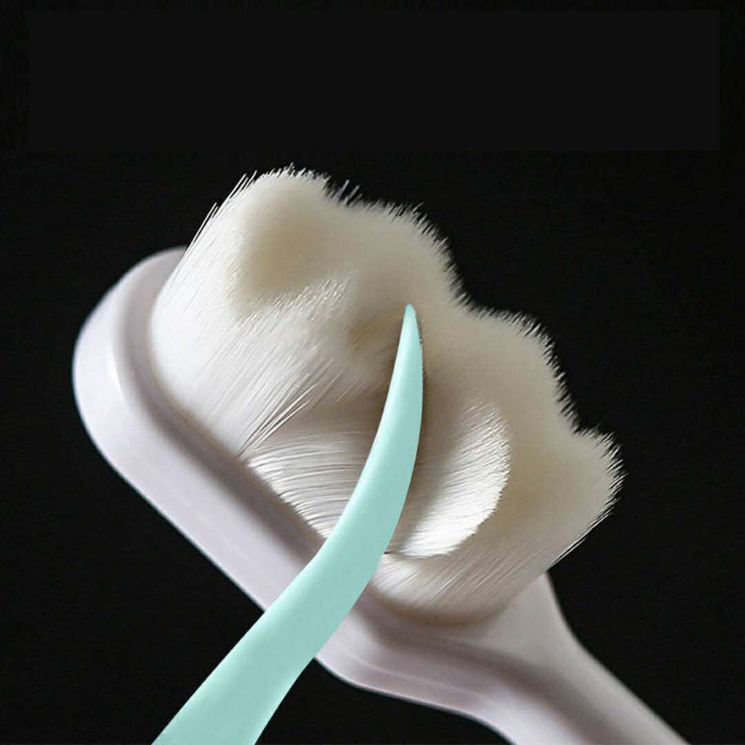 Ultra-Fine Super Soft Bristle Toothbrush - Gentle Gum Care