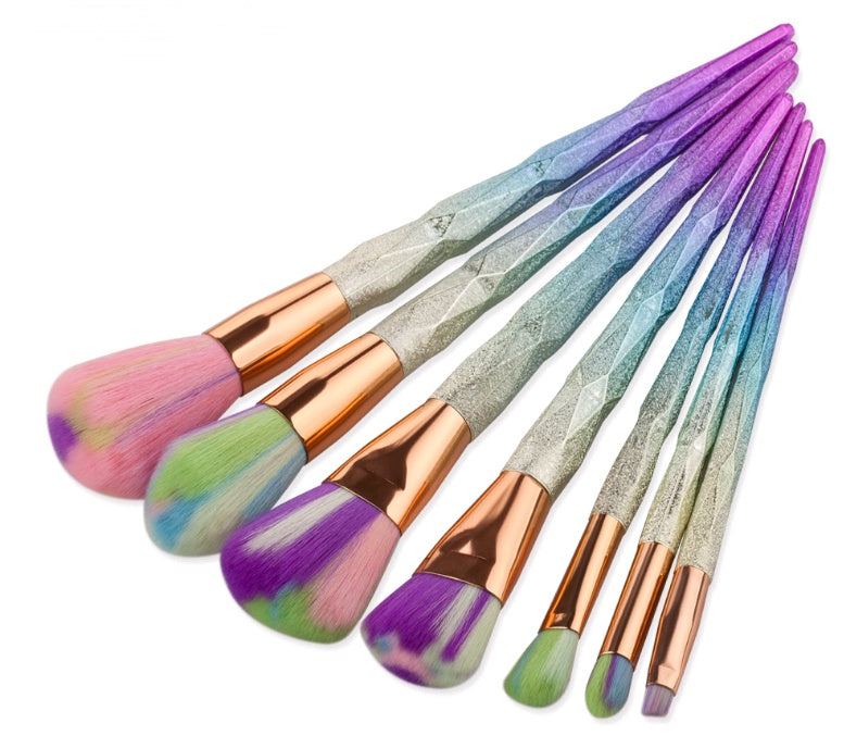 7 Makeup Brushes Tools Diamond Brush Foundation
